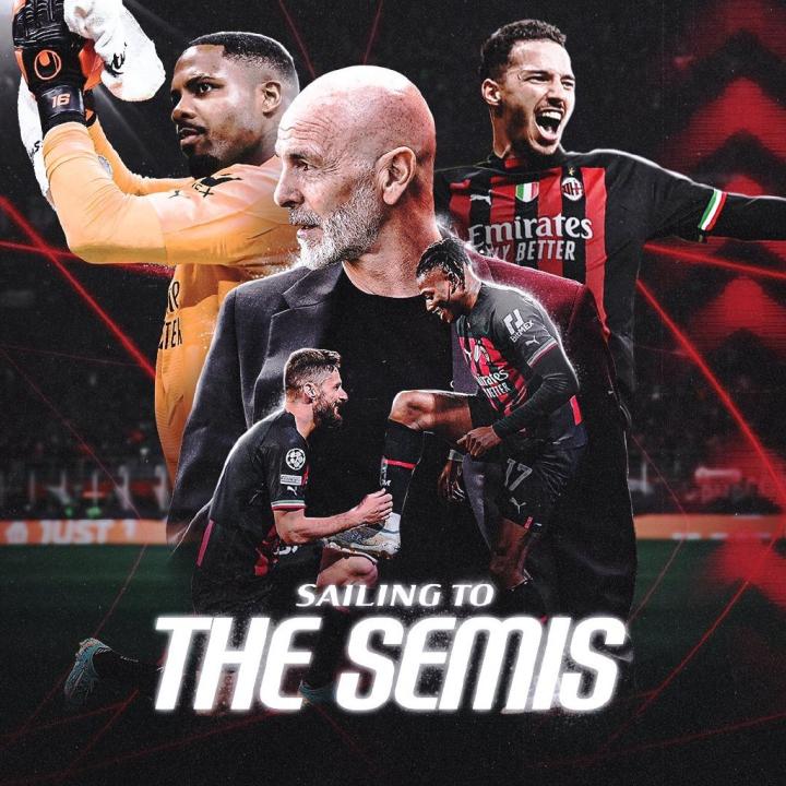 AC米兰大胜马德里城，晋级欧冠四强的简单介绍